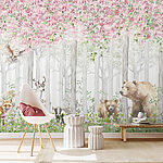 Papel de parede Aguarela de um urso