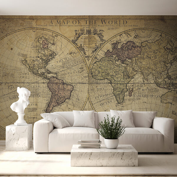 Papel de parede Papel de parede Mapa da América do Sul (REF: u18533)