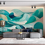 Papel de parede Grandes ondas no oceano